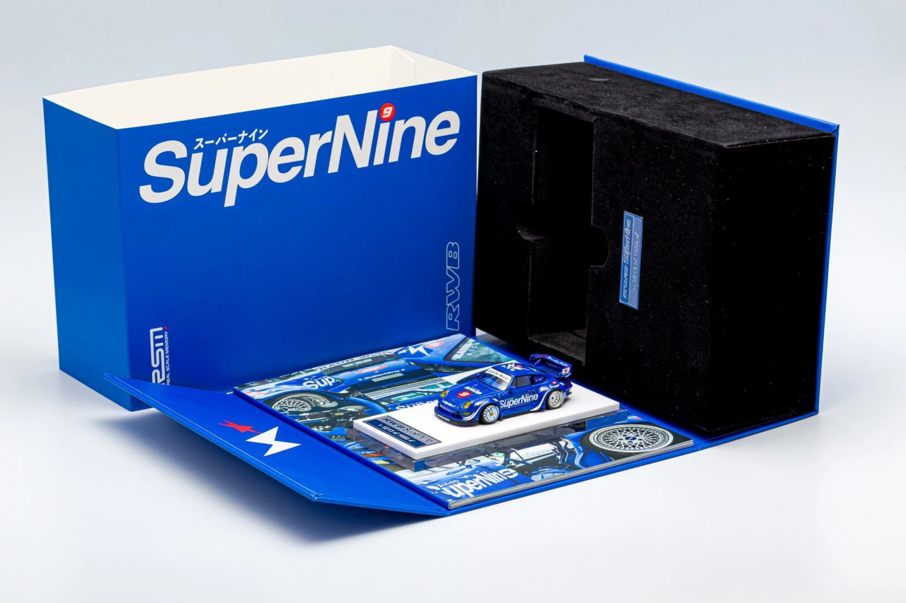 RSM RWB993 SuperLine 限定 ケース付き(Flame In Stock 1:64 RSM RWB993 SuperLine 限定 ケース付き(Flame In Stock 1:64