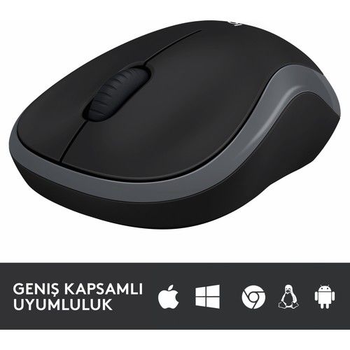 Logitech M185 Gri 910-002235 Wireless Optik Mouse