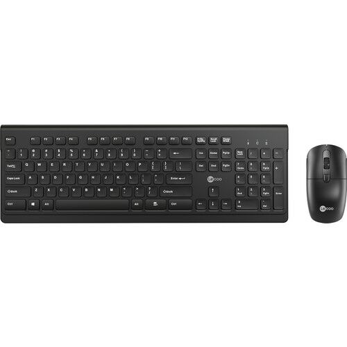 Lenovo Lecoo KW203 Kablosuz Siyah Türkçe Q Klavye & Mouse Set