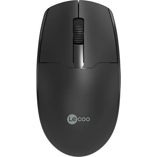 Lenovo Lecoo WS204 Kablosuz 1200DPI 3 Tuşlu Siyah Optik Mouse