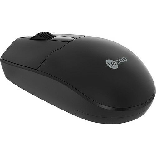 Lenovo Lecoo WS204 Kablosuz 1200DPI 3 Tuşlu Siyah Optik Mouse