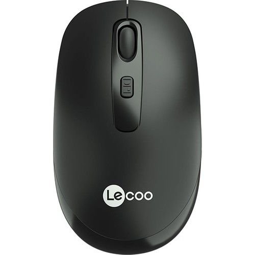 Lenovo Lecoo WS205 Kablosuz 1600DPI 4 Tuşlu Siyah Optik Mouse