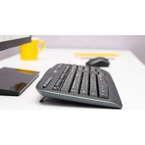 Logitech MK330 Kablosuz Türkçe Klavye Mouse Seti - Siyah