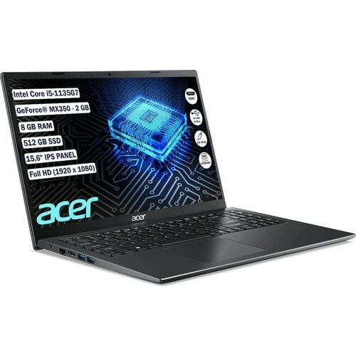 Acer Extensa EX215-54G i5 1135G7 8GB 512GB SSD MX350 2GB FDOS 15.6'' FHD Notebook