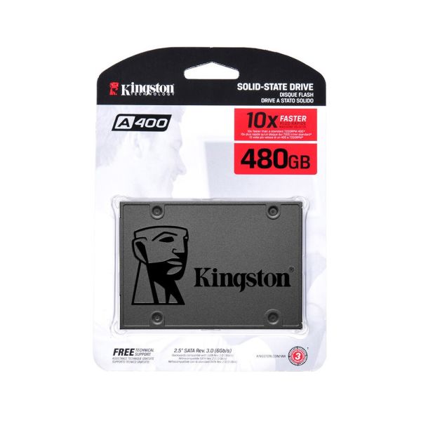 Kingston 480 GB A400 SSDNow SA400S37/480G 2.5'' SATA 3.0 SSD