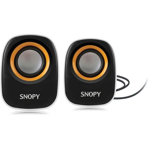 Snopy Sn-120 2.0 Beyaz/Turuncu Usb Hoparlör