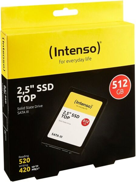 INTENSO 512GB 2.5'' SATA3 SSD 3812450 520/500MB/s