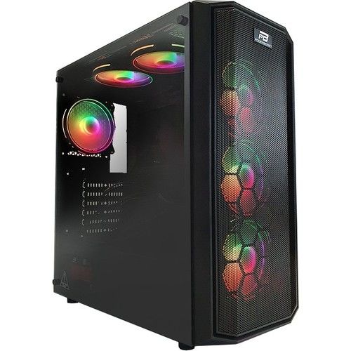 Power Boost X58RGB-650w 80+ USB 3.0 Mesh 6x RGB Fanlı Gaming Kasa