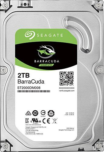 Seagate Barracuda ST2000DM008 3.5'' 2TB 7200RPM 256MB SATA3 HDD