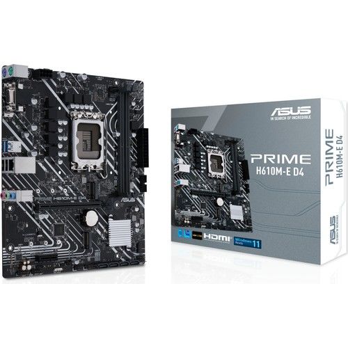 Asus PRIME H610M-E D4 3200mhz(OC) DDR4 M.2 1700p mATX Anakart