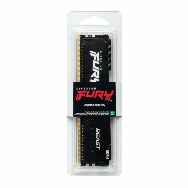 Kingston Fury Beast 16GB 3200MHZ DDR4 CL16 RAM KF432C16BB/16