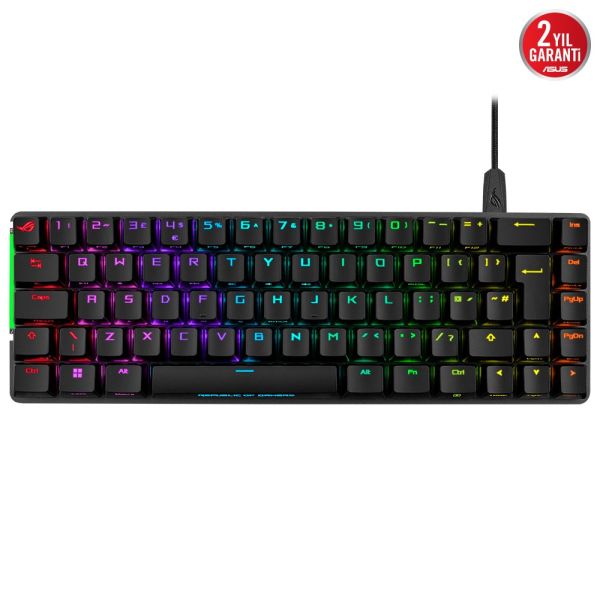 Asus ROG Falchion ACE NX Red Switch RGB Mekanik Oyuncu Klavyesi Siyah