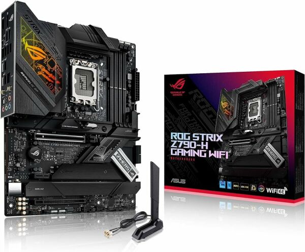 Asus Rog Strix Z790-H Gaming WiFi-6E DDR5 LGA1700 PCIe 16X V5.0 ATX Anakart