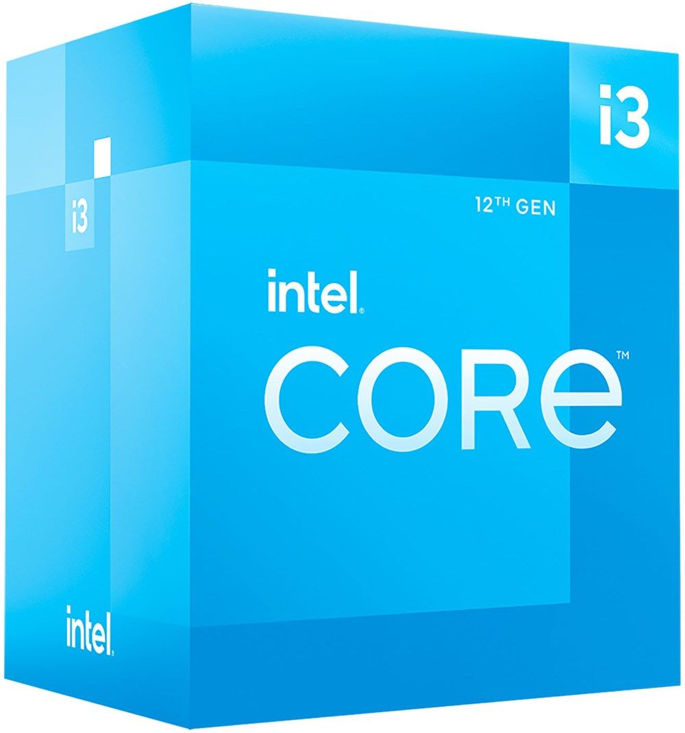 Intel Core i3 12100F 4 Çekirdek 12MB Cache LGA1700 Soket Işlemci