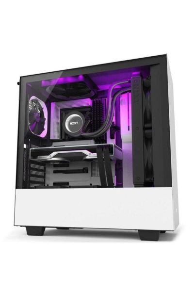 NZXT H510i Compact CA-H510I-W1 Beyaz ATX Oyuncu Gaming Bilgisayar Kasası