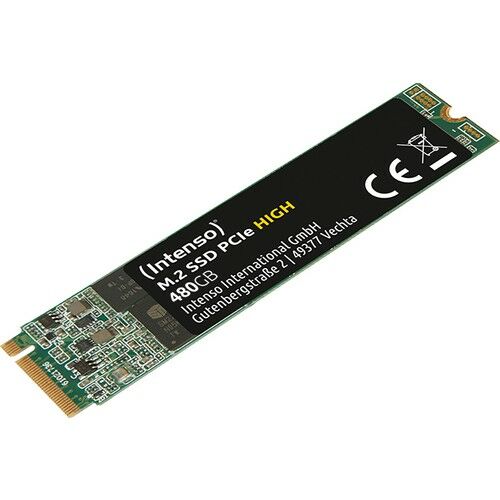 Intenso High 480GB 1700/800MB/s Nvme Pcie M.2 SSD