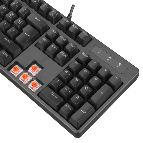 Everest Redcore KB-GX8 RGB Red Switch Kablolu Mekanik Oyuncu Klavyesi