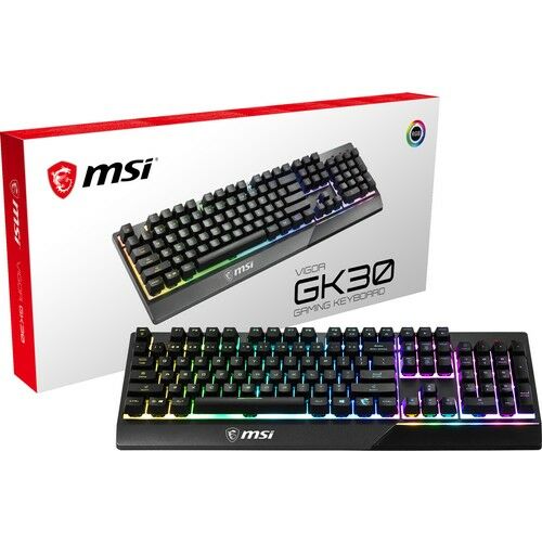 Msi Vigor GK30 Mekanik Hisli RGB TR Gaming Klavye