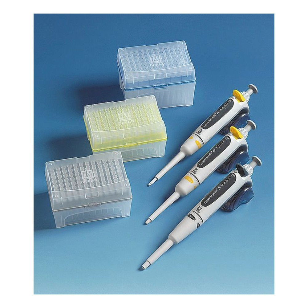 Brand Transferpette S 0,1-1 Ul, 0,5-10 Ul,10-100 Ul Ayarlanabilir Otomatik Pipet Seti 704790