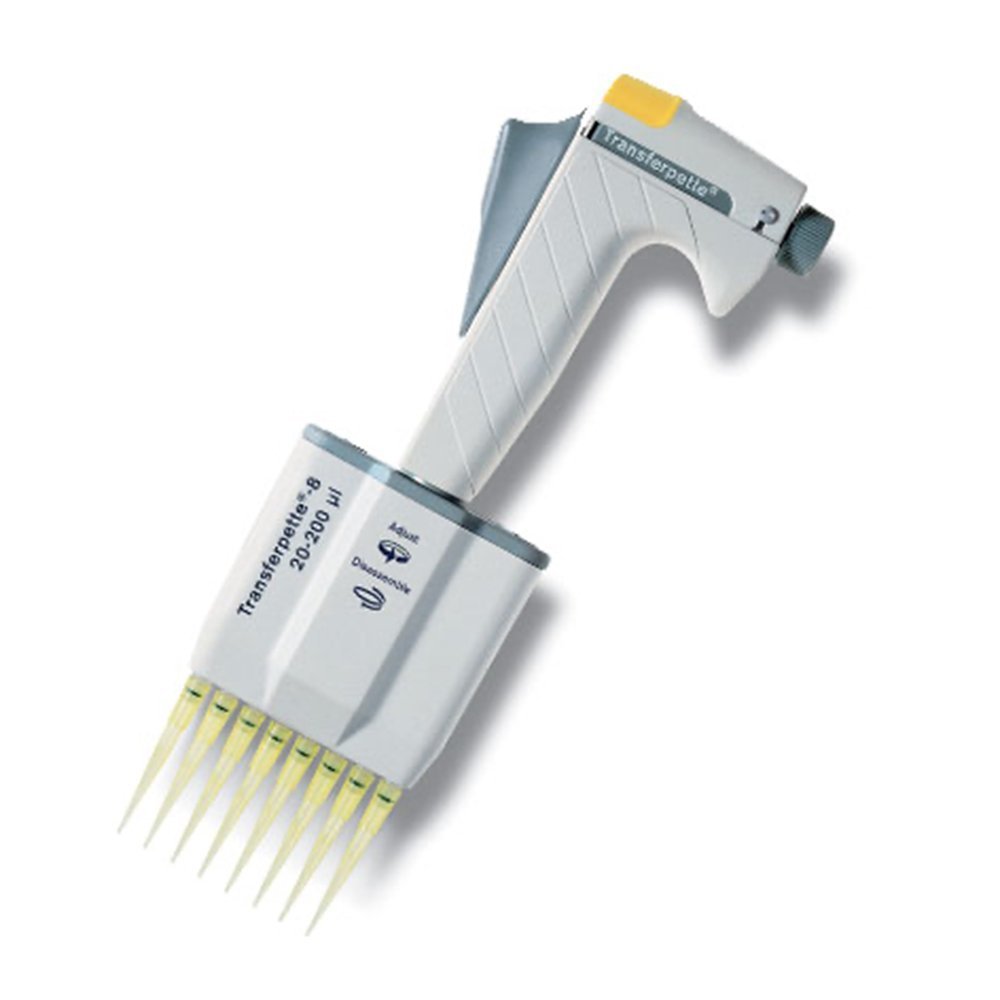 Brand Transferpette 8 Çok Kanallı Dijital Pipet 0,5-10 Ul 703700