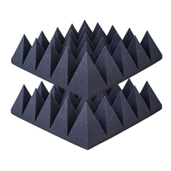 Akustik Piramit Sünger 334 - 100*100cm 40mm 15 Danste Bantlı
