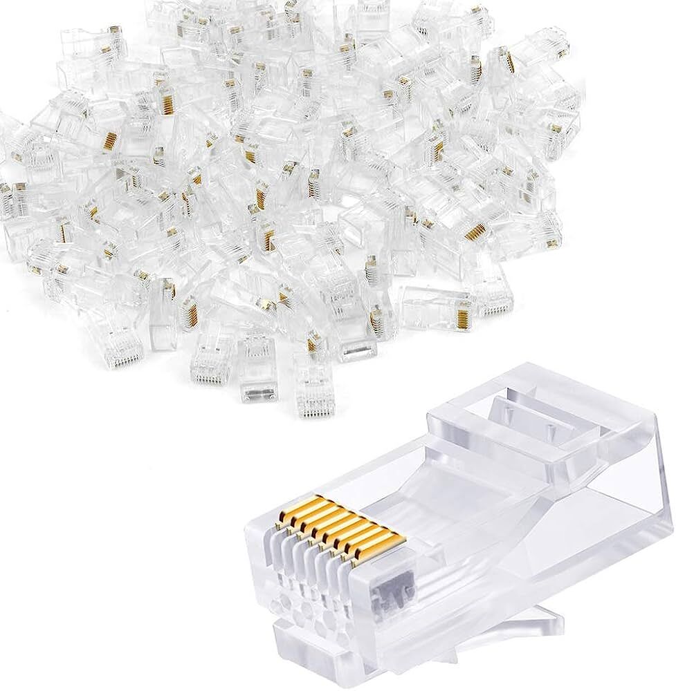 RJ-45 100 Lü Paket Jack rj45 Konnektör Satın Al 193,37 TL ...