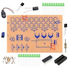 Çarpışan Işıklar Devresi 20 Ledli - Demonte(Montesiz)