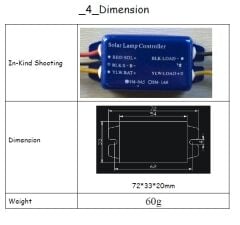 Solar Lamba Kontrol Cihazı - SM-0A5