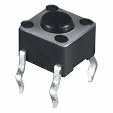 6x6x4.3mm 4 Pinli Push Buton - 1000 Adet