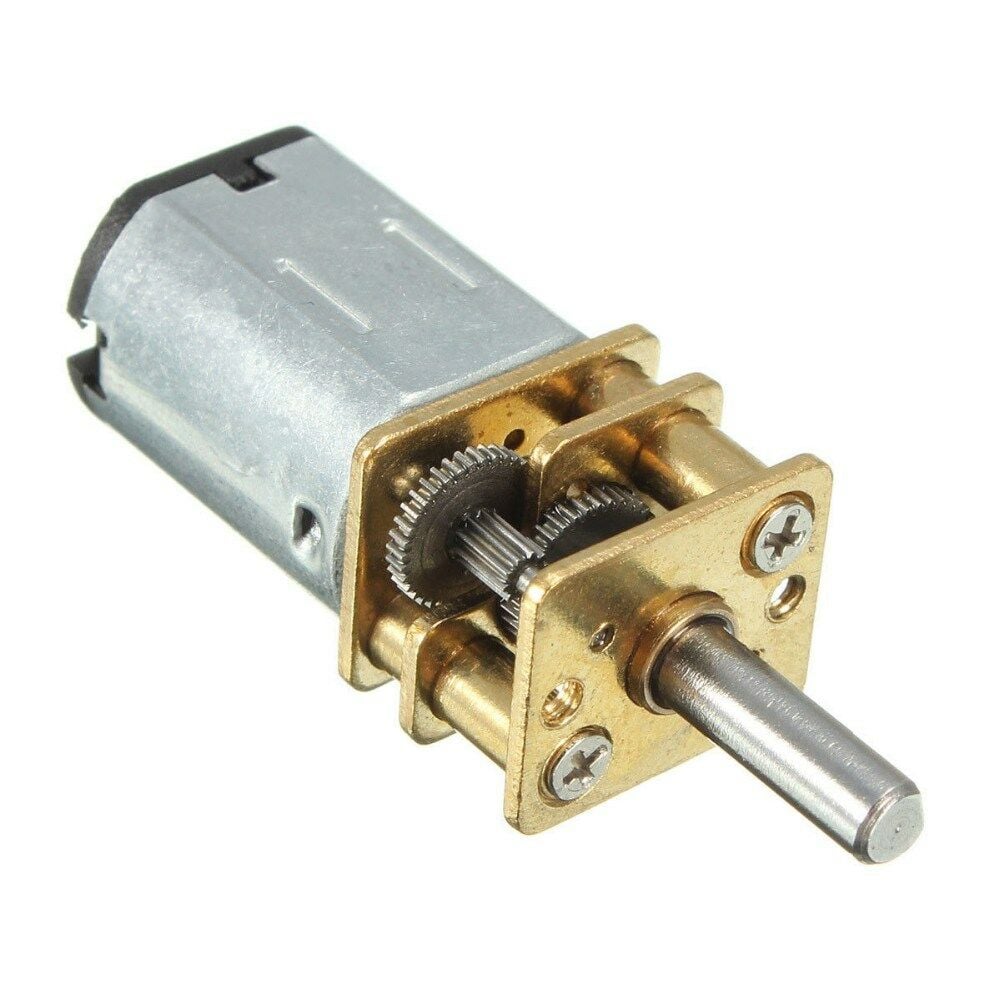 5:1 6V 6000 Rpm Yüksek Güçlü Metal Motor