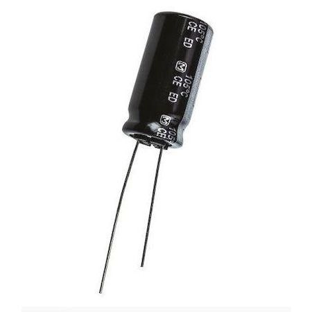 10uF 16V Elektrolitik Kondansatör 5x11mm - 10 Adet