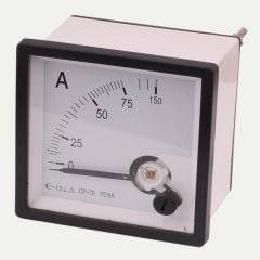 Emge Ampermetre 75-5A 72x72mm 2000V AC 50Hz