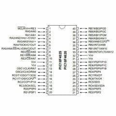 PIC18F4620 I/P DIP-40 8-Bit 40MHz Mikrodenetleyici