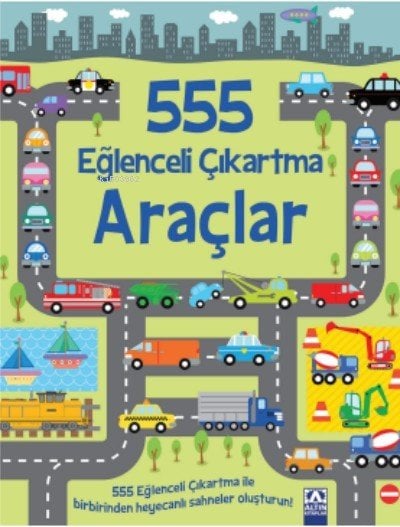 555 Eğlenceli Çıkartma - Araçlar