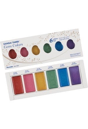 Zig Suluboya Gem Colors 6'lı