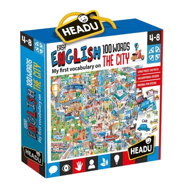 Headu Puzzle City Easy English