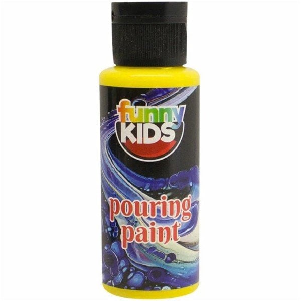 Funny Kids Pouring Boya 70cc Sarı 4902