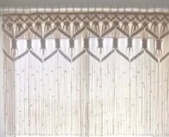 Rustşk Ağaç Hediye Makrome Kapı Süsü Kapı Sinekliği Dekoratif Süs 100 x 200 cm