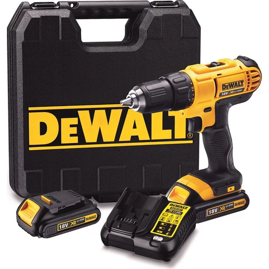 Dewalt DCD771S2-TR 18V/1.5Ah Li-ion Çift Akülü Profesyonel Vidalama