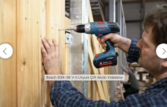 Bosch GSR-36 V-li Lityum Çift Akülü Vidalama