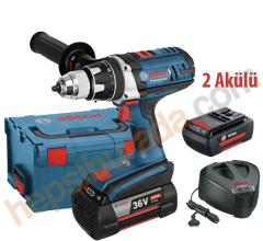 Bosch GSR 36 VE-2-LI Profesyonel 36 Volt 4.0 Amper Lityum Çift Akülü Vidalama Makinası