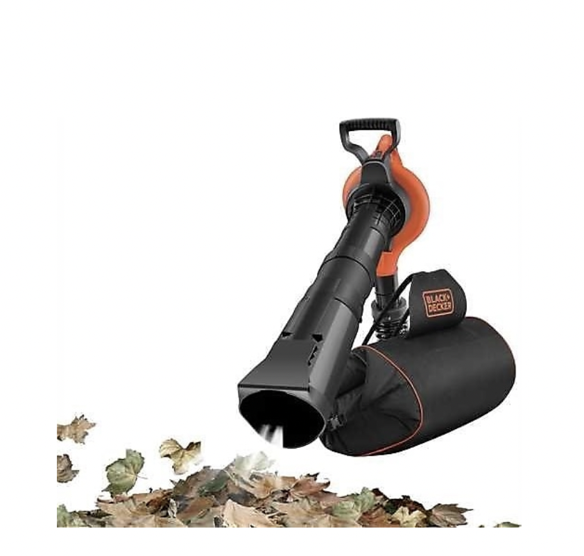 Black+Decker GW3031BP 3000W Yaprak Toplama, Öğütme ve Üfleme Makinası