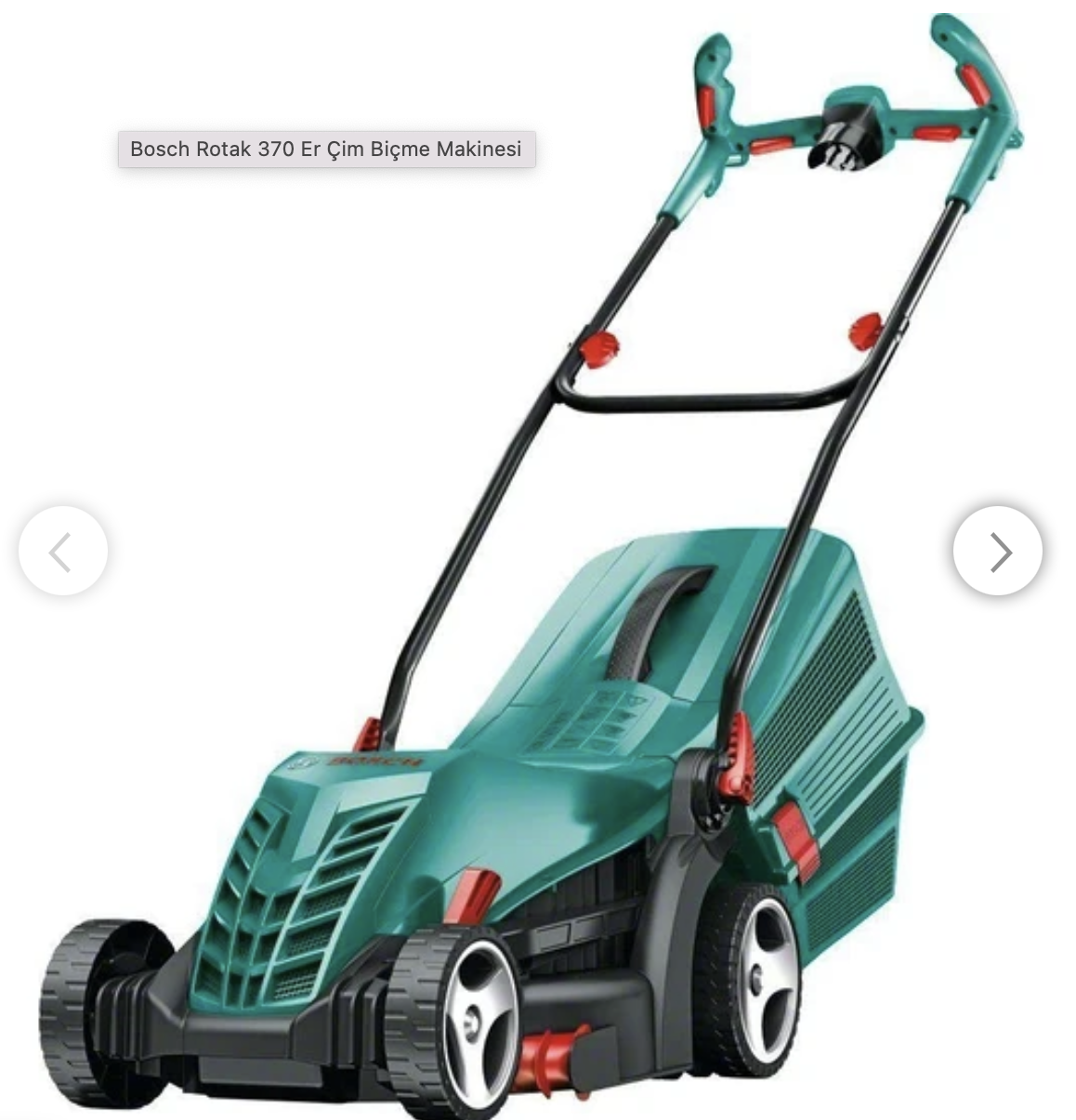 Bosch Rotak 370 Er Çim Biçme Makinesi
