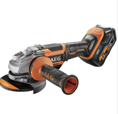 Aeg BEWS 18-125BLPX-602CAkülü Kömürsüz Motor Taşlama (Lithium ion 18 V;6,0 Ah)