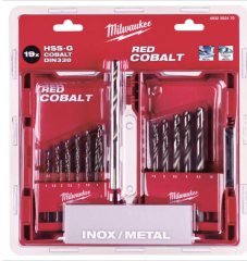 Milwaukee 19 Parça Kobalt Metal Matkap ucu Seti T4932352470