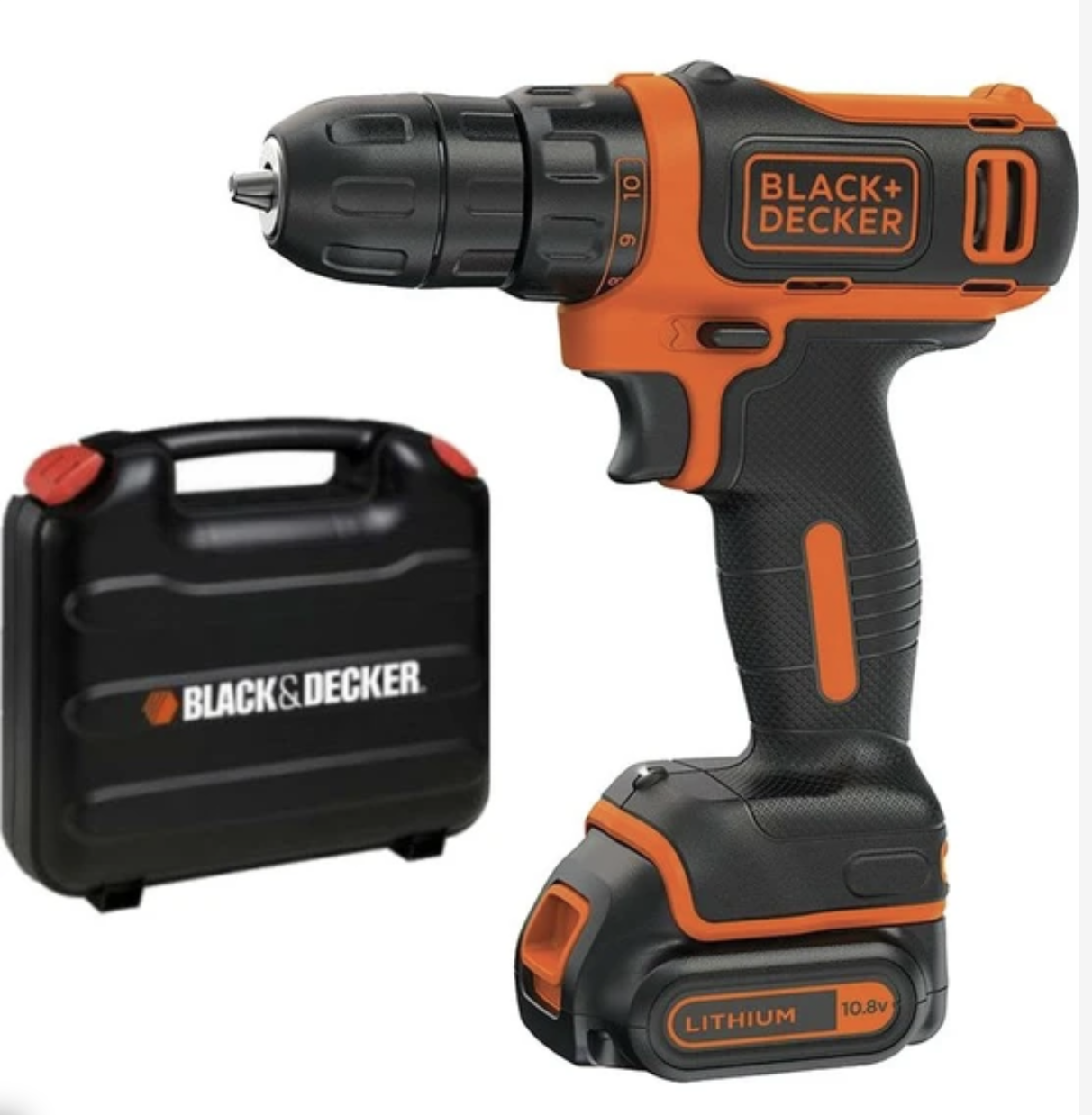 Black&Decker Bdcdd12K 10.8Volt/1.5Ah Li-ion Akülü Vidalama