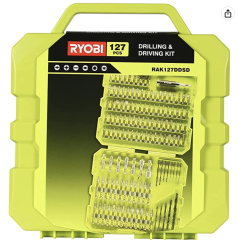Ryobi RAK127DDSD 127 parça matkap bits uç seti