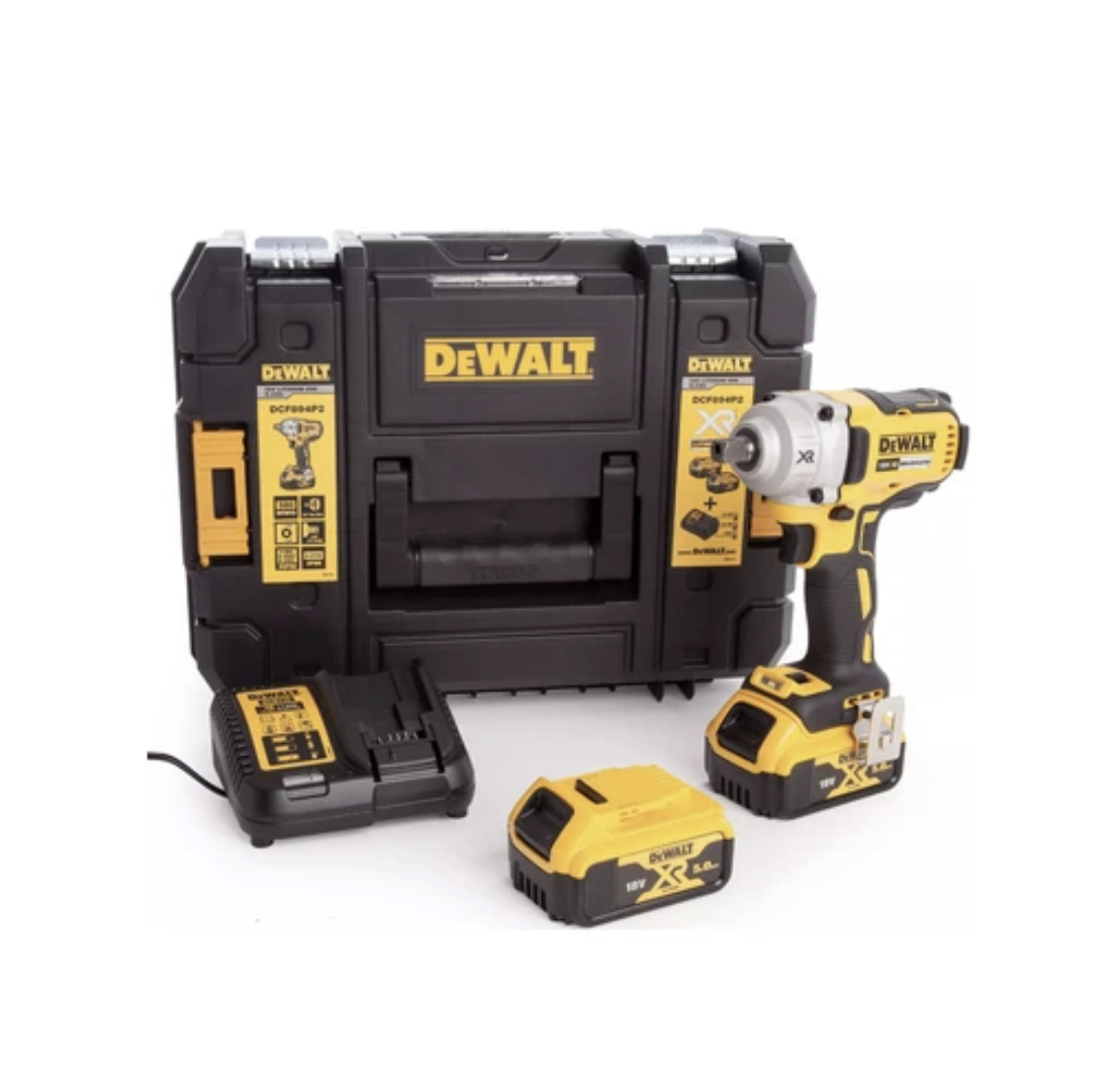 Dewalt DCF894P2 18VOLT/5.0AH Li-Ion Çift Akülü Profesyonel Somun Sıkma Makinası