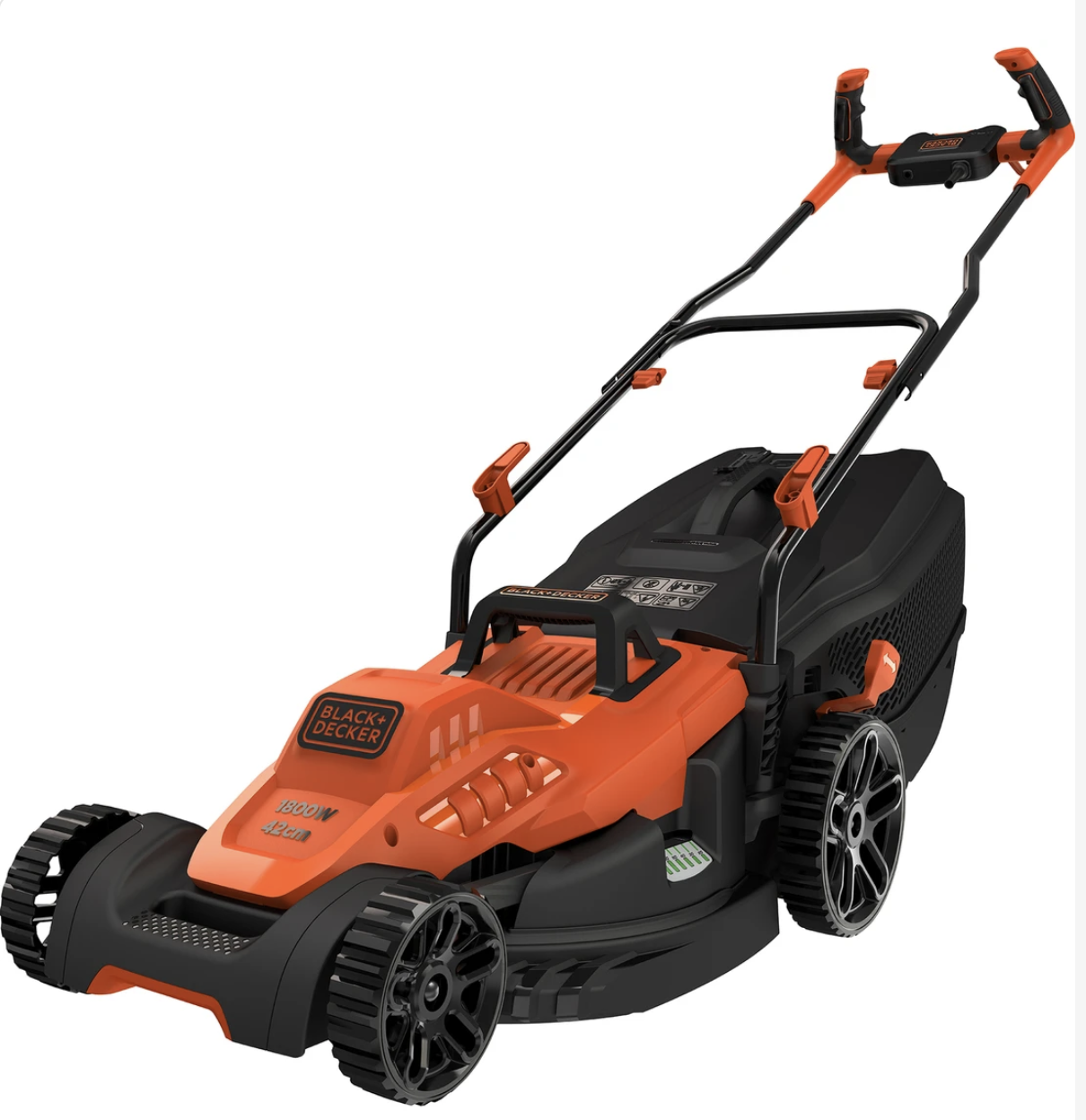 Black+Decker BEMW481BH 1800Watt 42cm Elektrikli Çim Biçme Makinası