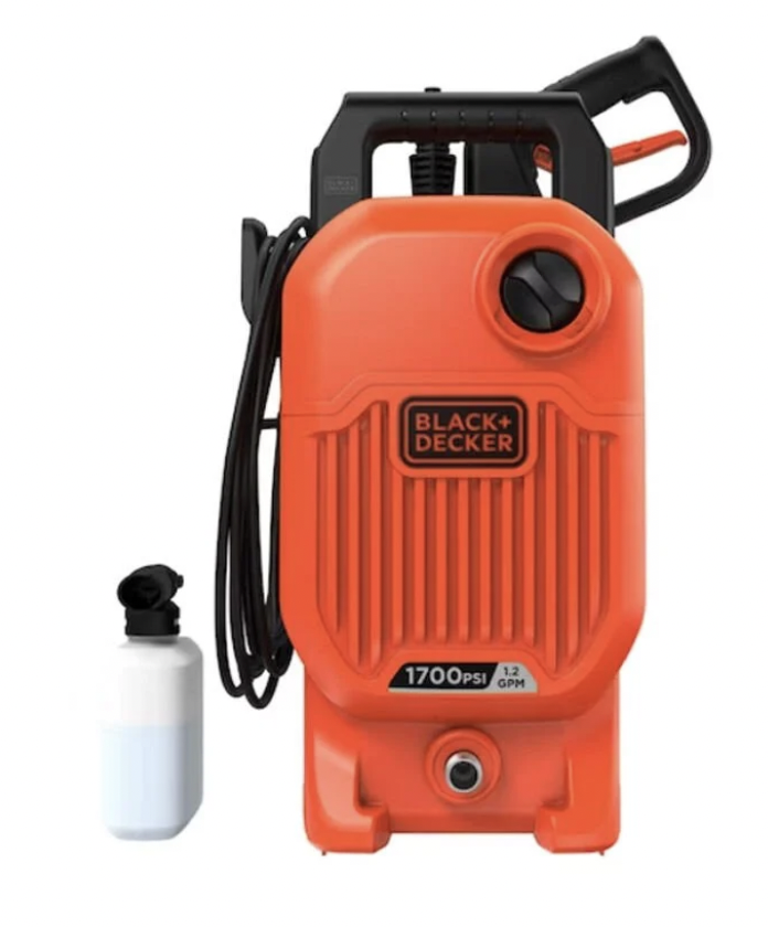 Black+Decker BEPW1700-QS 1700 Watt, 125 Bar Basınçlı Yıkama Makinesi,